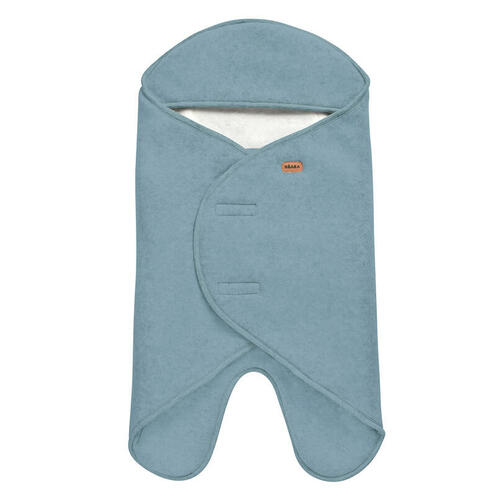 Babynomade® double polaire bleu baltique / blanc - BEABA
