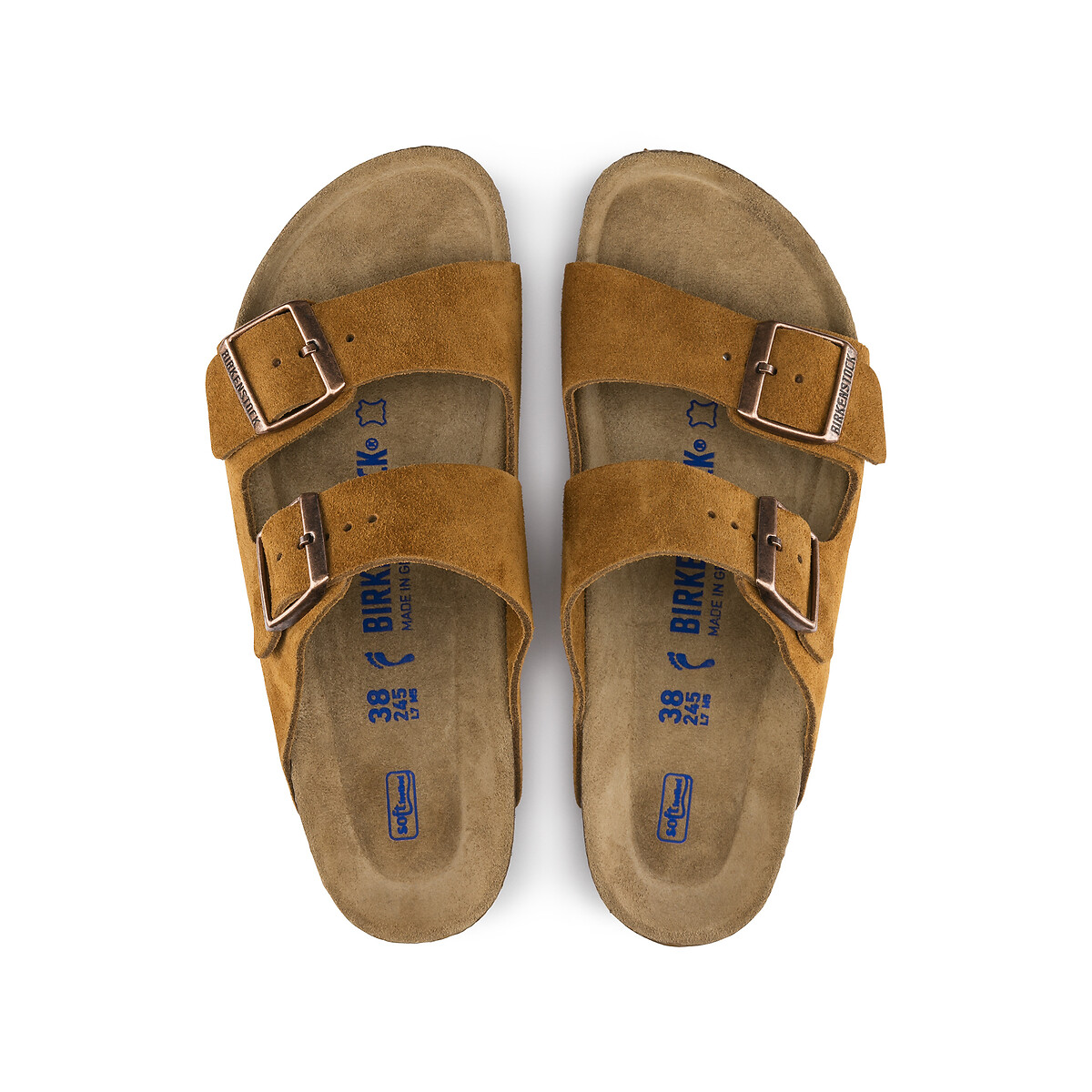 BIRKENSTOCK<br>Mulas de camurça Arizona