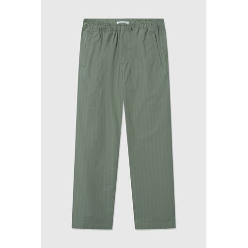 Wood Wood Stanley Crisp Herringbone Bukser, Olive, XL