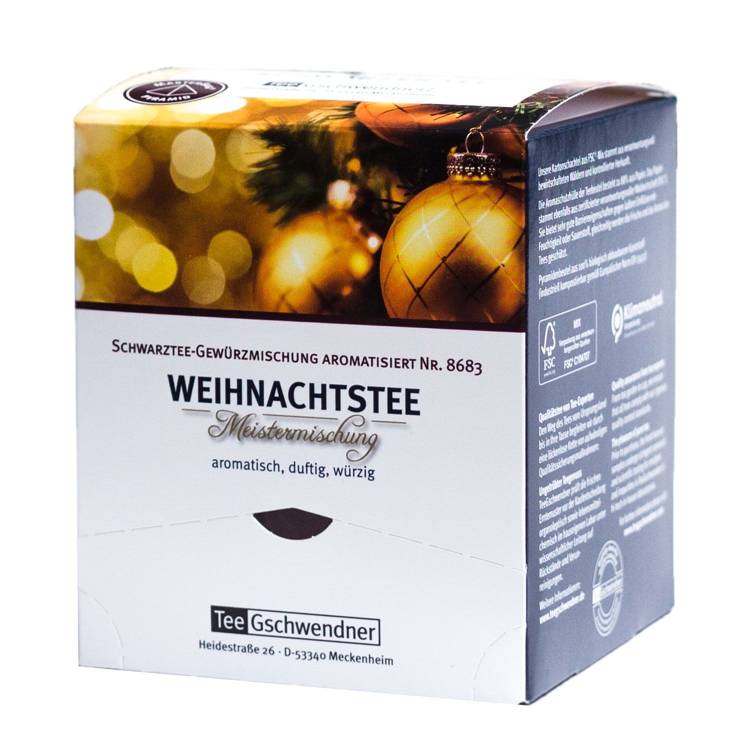 TeeGschwendner Weihnachtstee Meistermischung