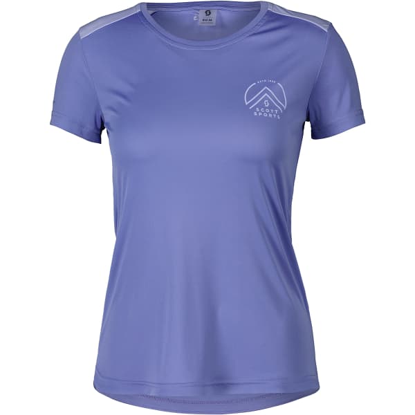 T-shirt randonnée SCOTT SHIRT W'S ENDURANCE TECH SS DREAM BLUE/MOON BLUE