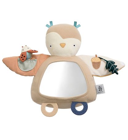 Sebra Aktivitätsspiegel - The Owl Blinky - Maple Beige
