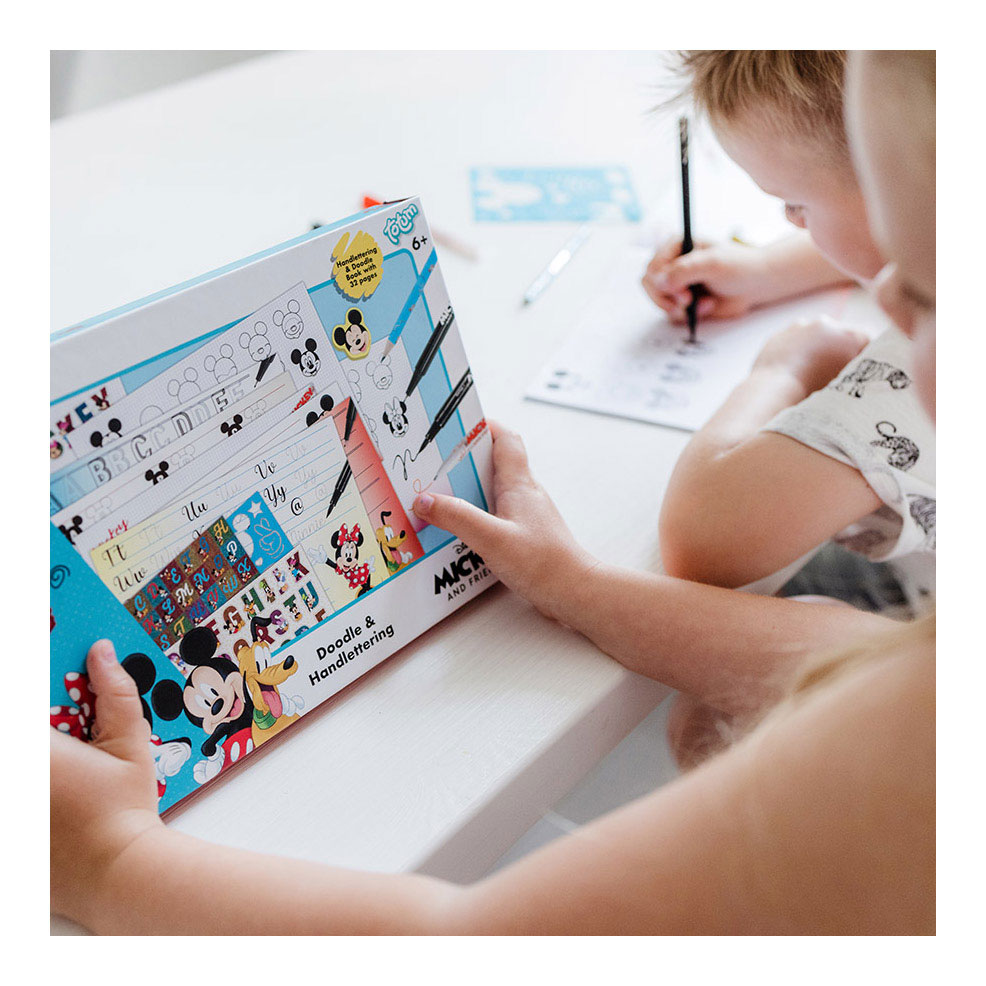 Totum Mickey Mouse - Doodle & Handlettering Set