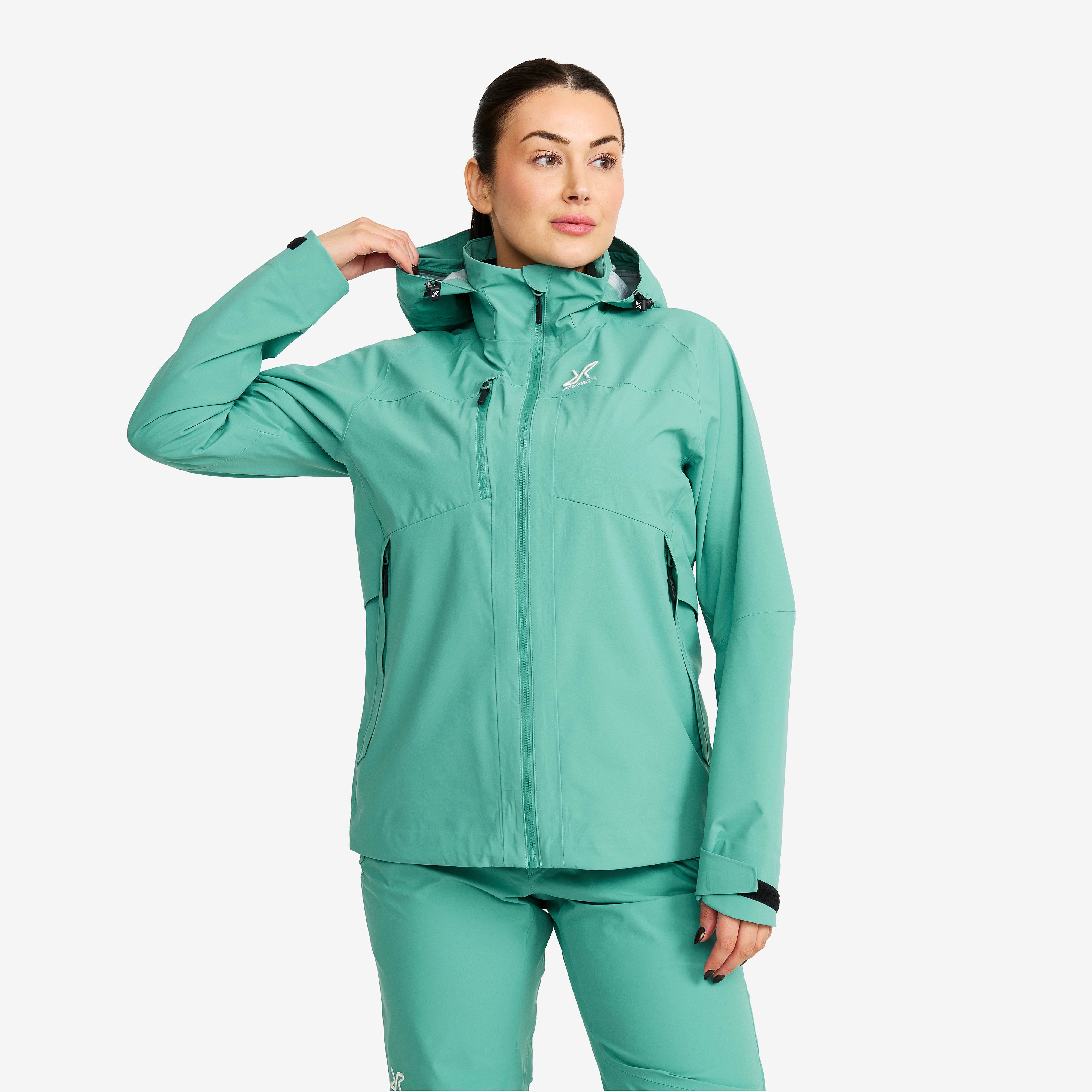 Cloud 3L Shell Jacket Dame Bristol Blue