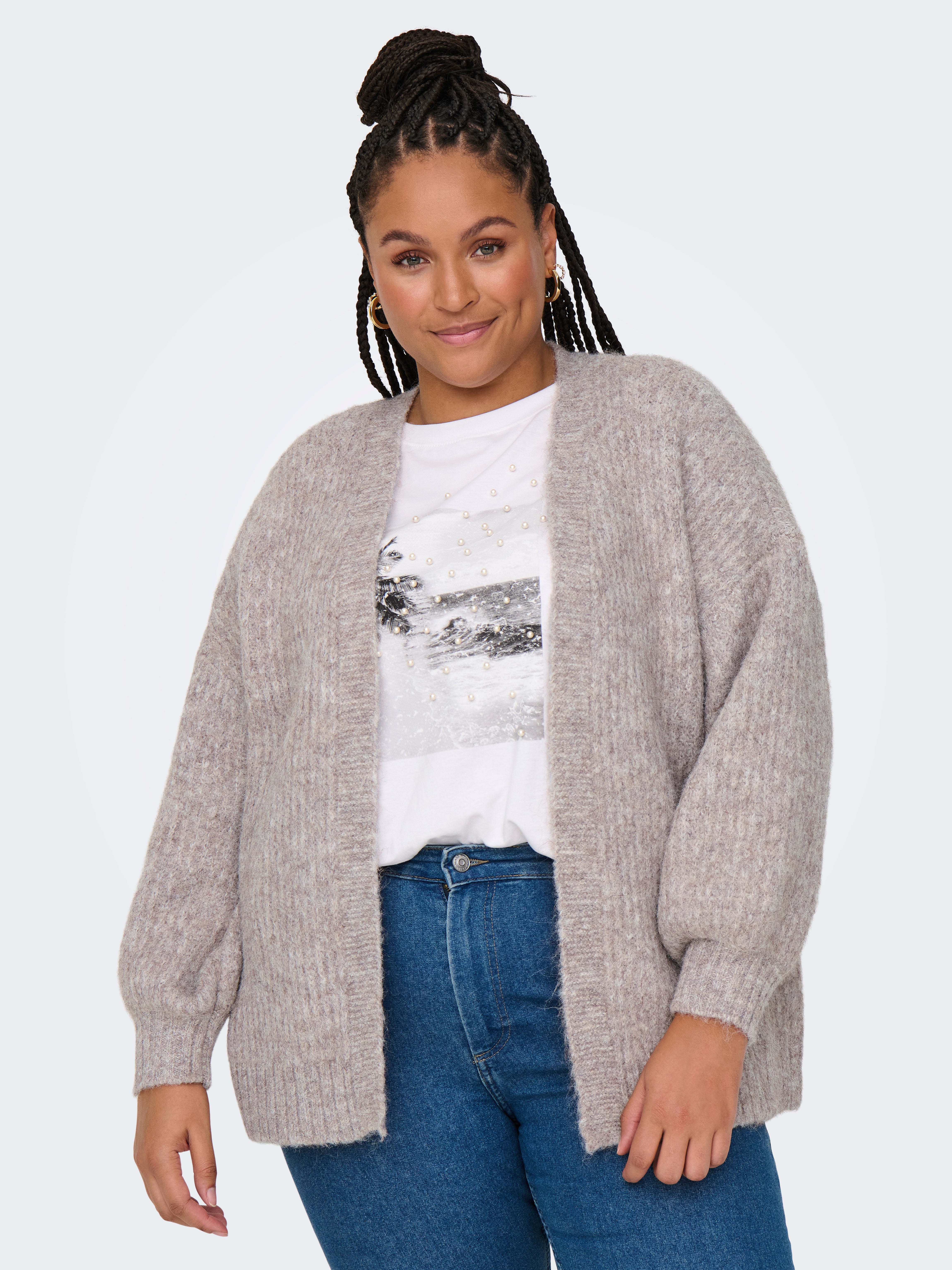 CARMAGGIE Strickjacke Malt Ball