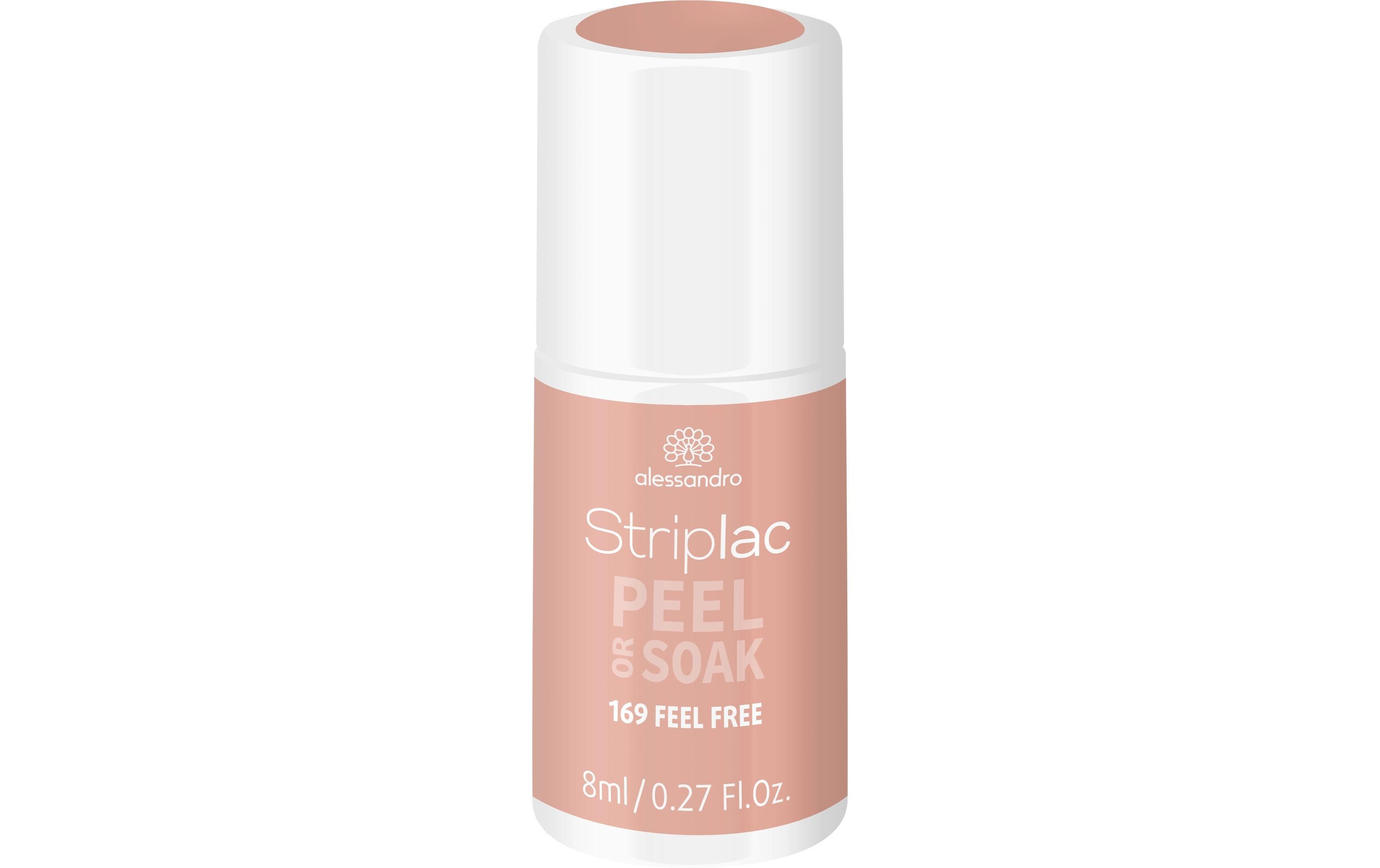 Nagellack Striplac 169 Feel FreeKratz- und splitterfester UV-Nagellack
