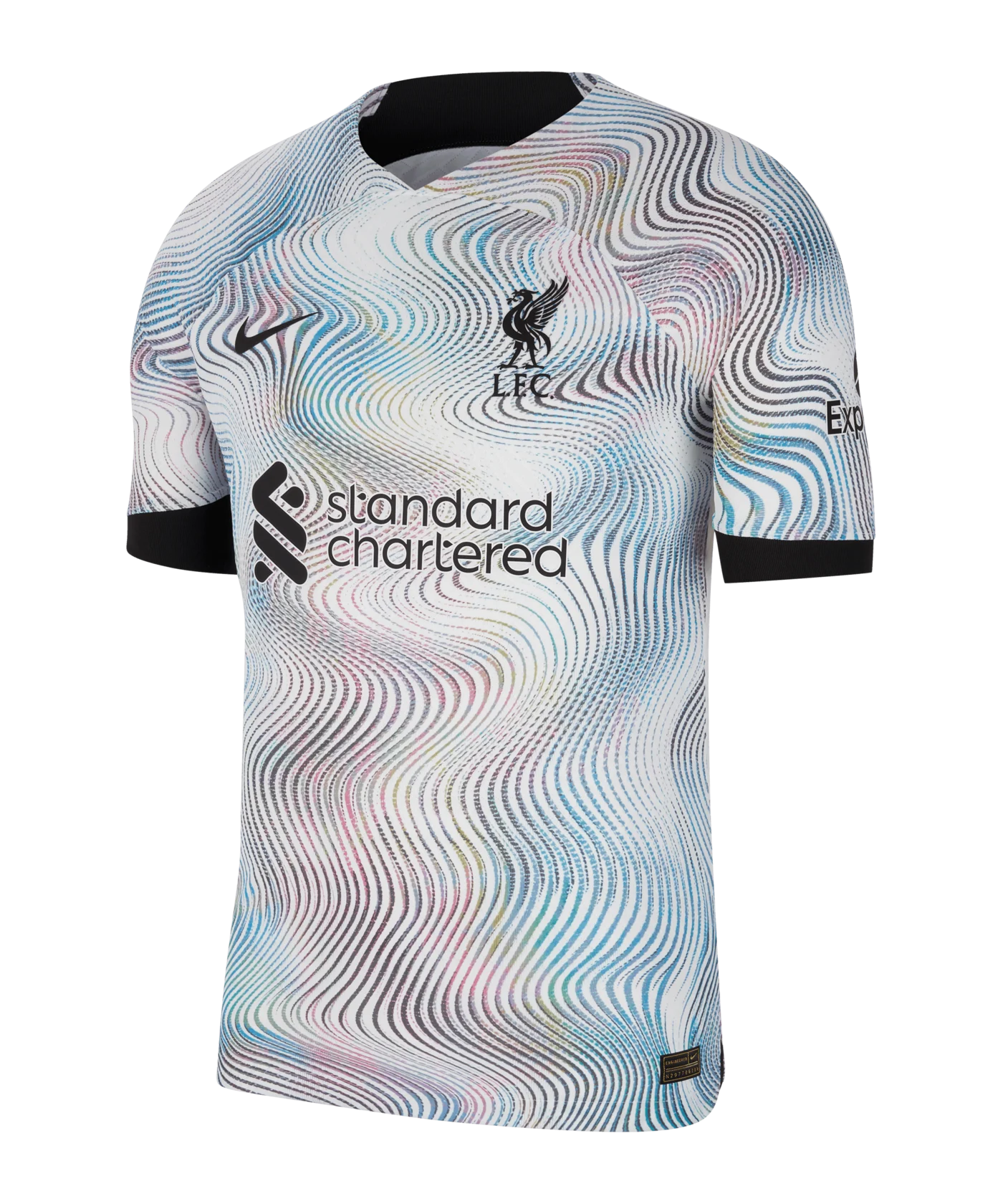 Nike FC Liverpool Authentic Trikot Away 2022/2023 Weiss F101