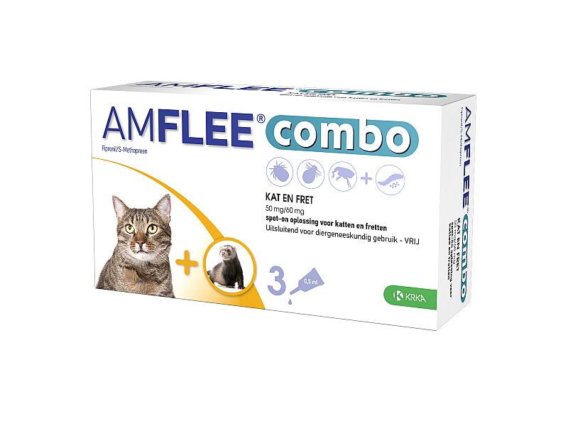 Amflee Combo Spot on kat 3 pipetten
