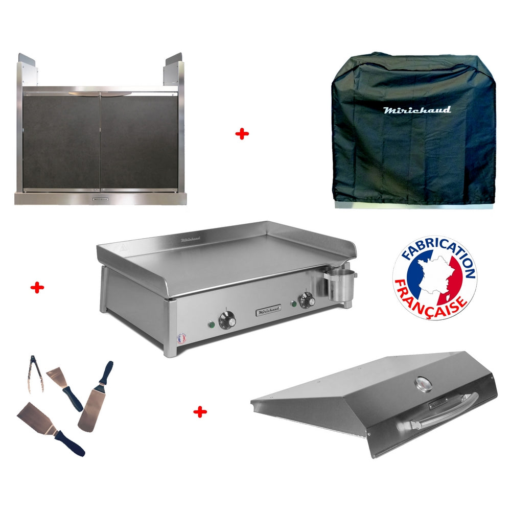 Pack plancha électrique Anthéa E650 + Meuble complet - Planchaelec