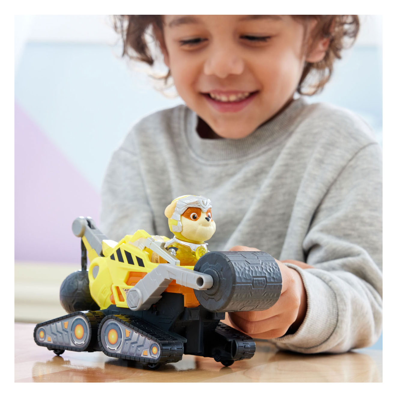 PAW Patrol The Mighty Movie Reddingsvoertuig - Rubble