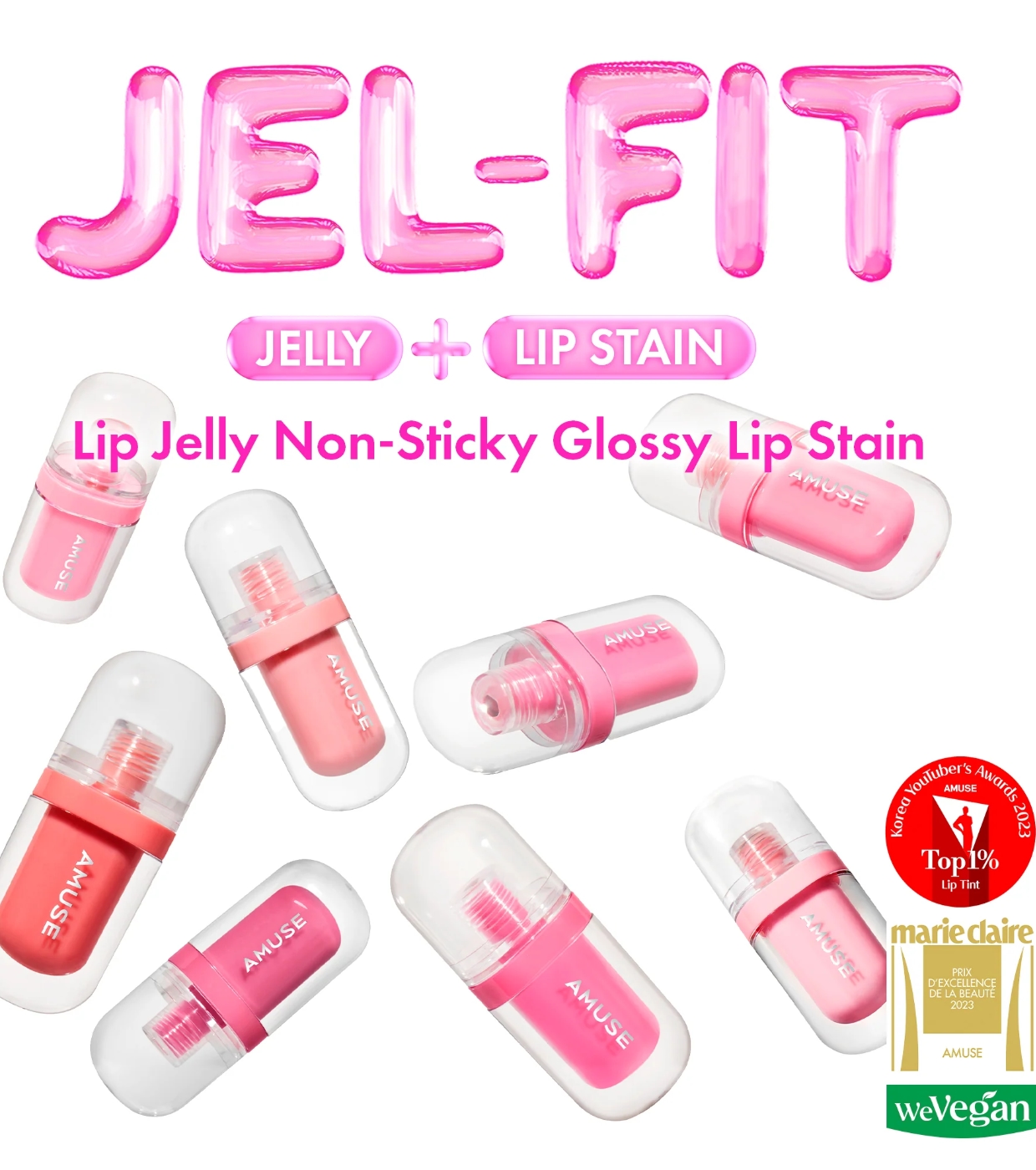 Amuse - Batom Jel-fit Tint - 06: Seoulgirl