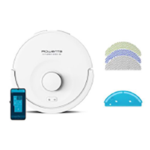 Rowenta X-Plorer Serie 90 RR8777WH Robotstofzuiger met oplaadstation Wit