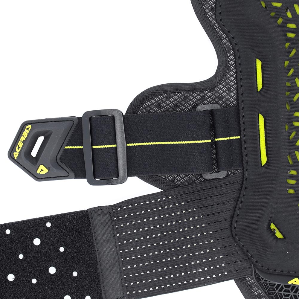 Acerbis - Gilet de protection enfant Plasma Kid Noir / Jaune fluo