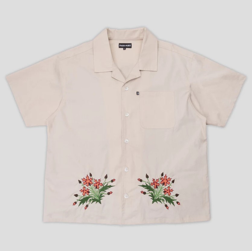 PassPort Shirt SS Bloom Casual S