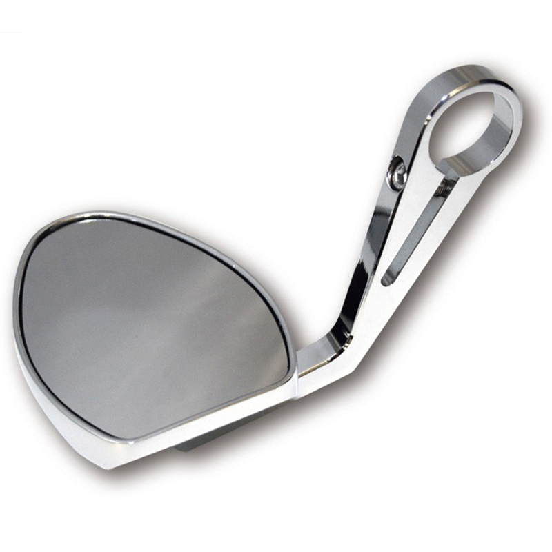 Highsider - Rétroviseur Ferrara 2 Réversible - Fixation guidon Chrome