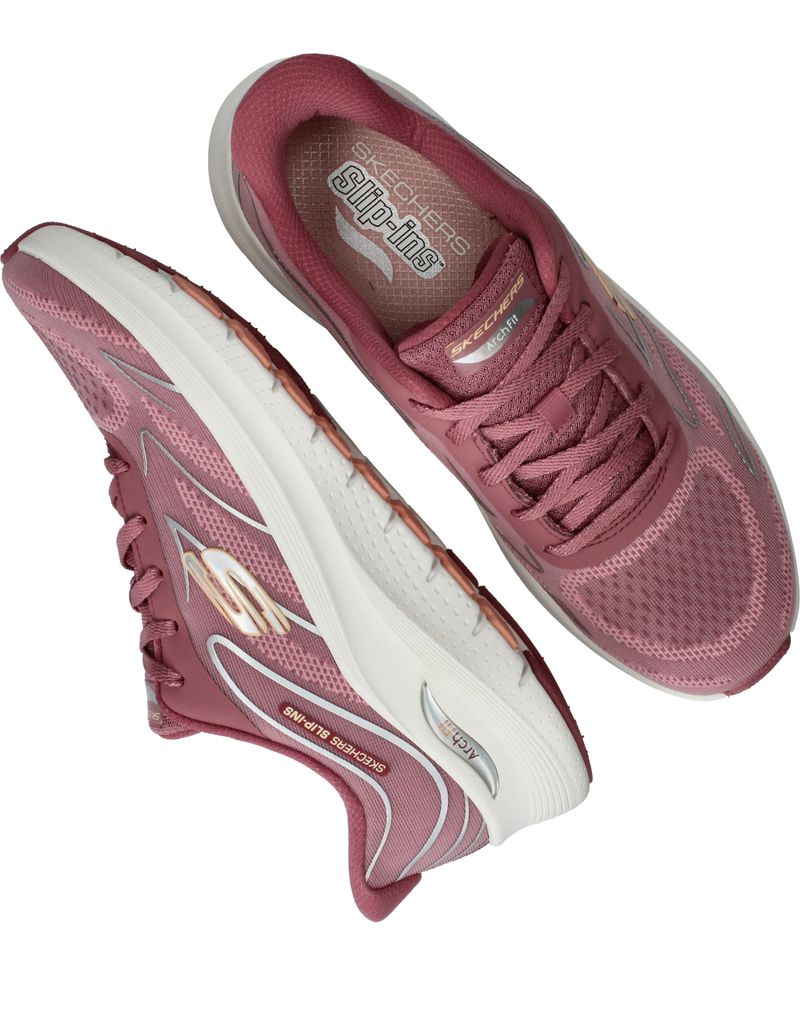 Skechers Arch Fit 2.0 Slip-Ins Sneakers Roze Dames