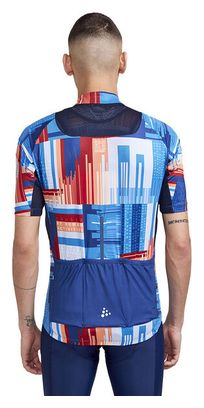 Maillot manches courtes Craft Adv Endur Bleu marine Multi Couleurs