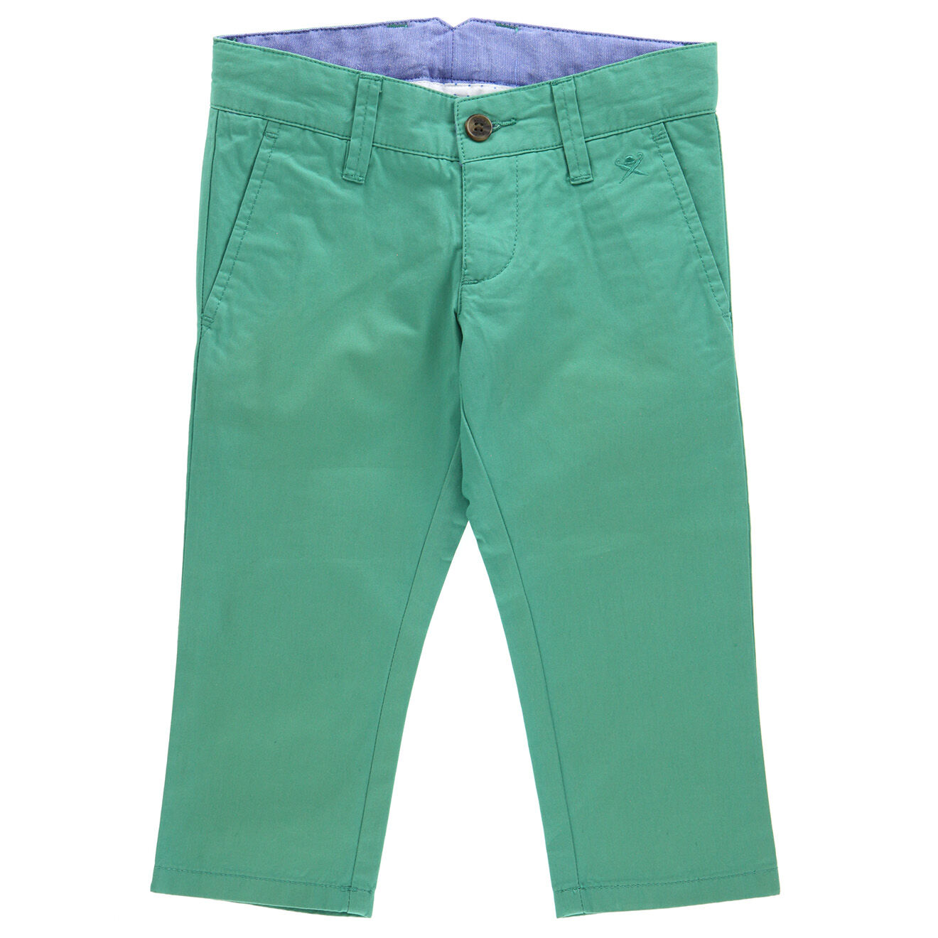Hackett London Pantalon Chino en Toile de Coton vert