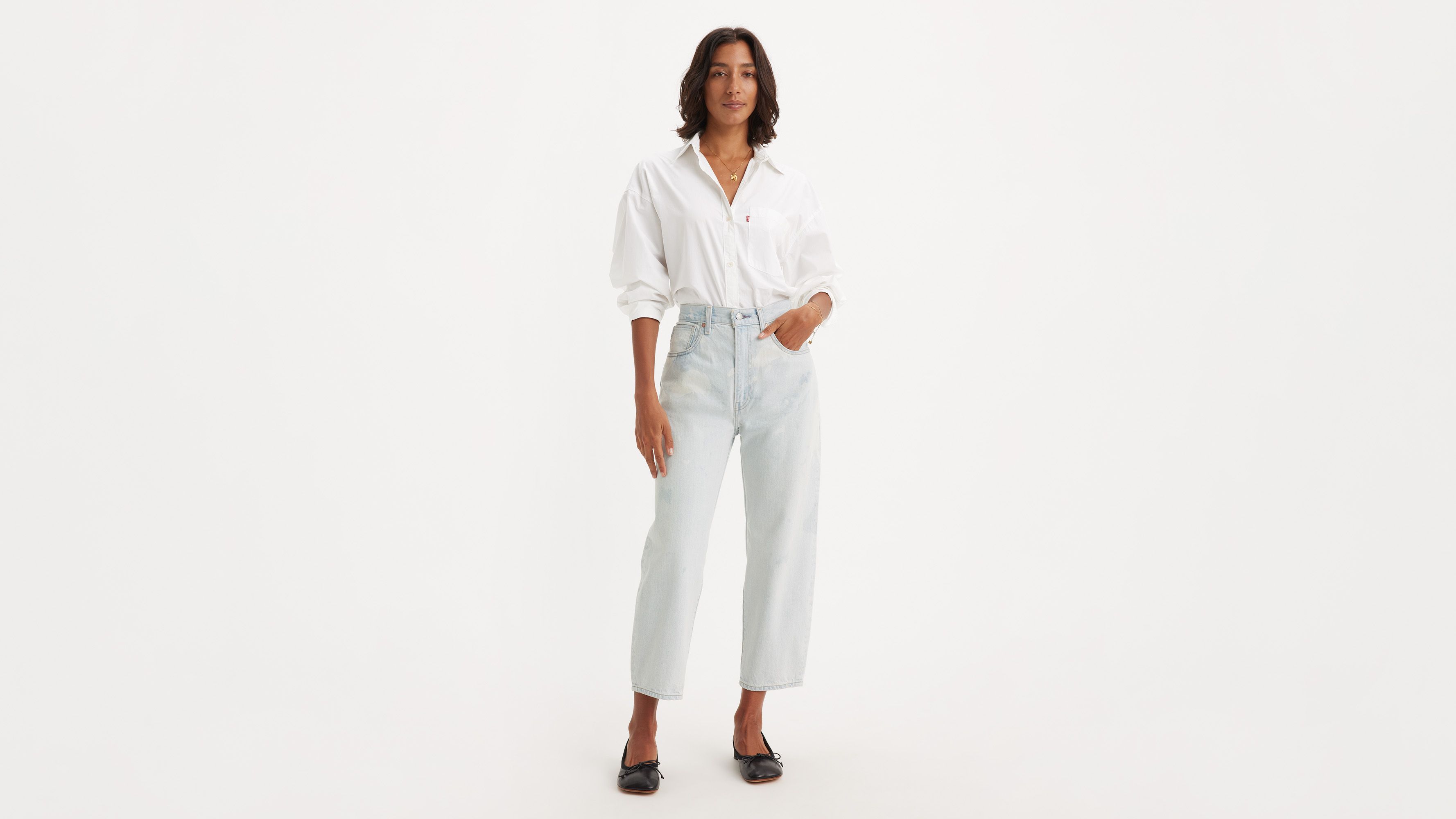 Levi's® jean Barrel Made in Japan - Kumo - Bleu