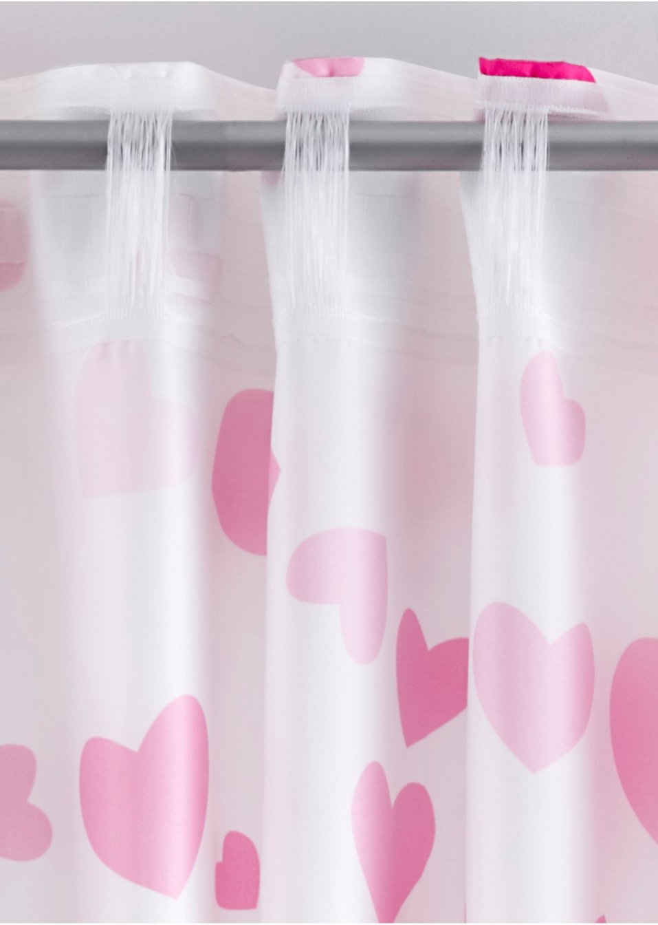 Panneau microfibre avec imprimé cœur (1 pce.)