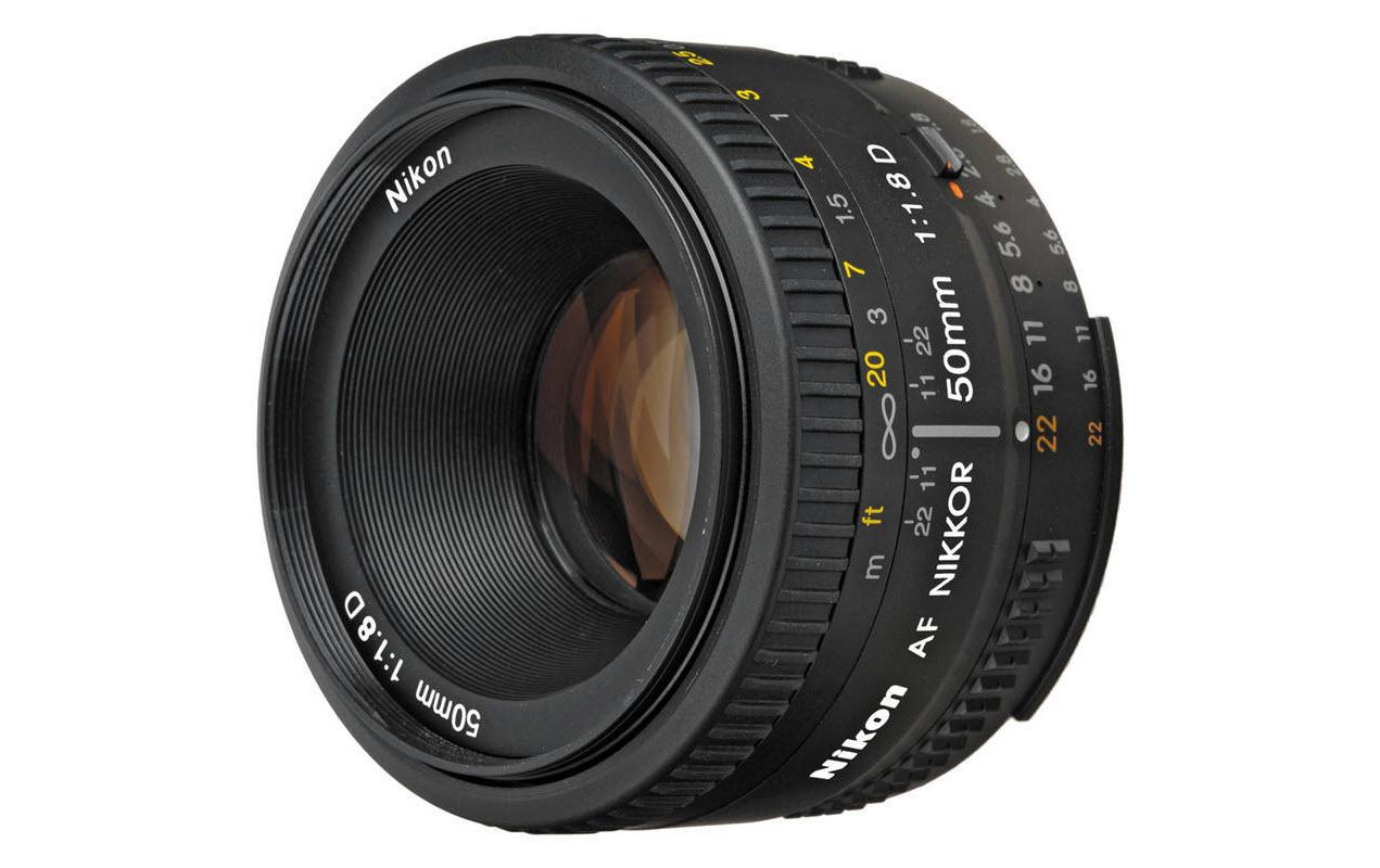 Festbrennweite AF 50mm F/1.8D – Nikon F<br>50 mm f/1.8 D AF NIKKOR