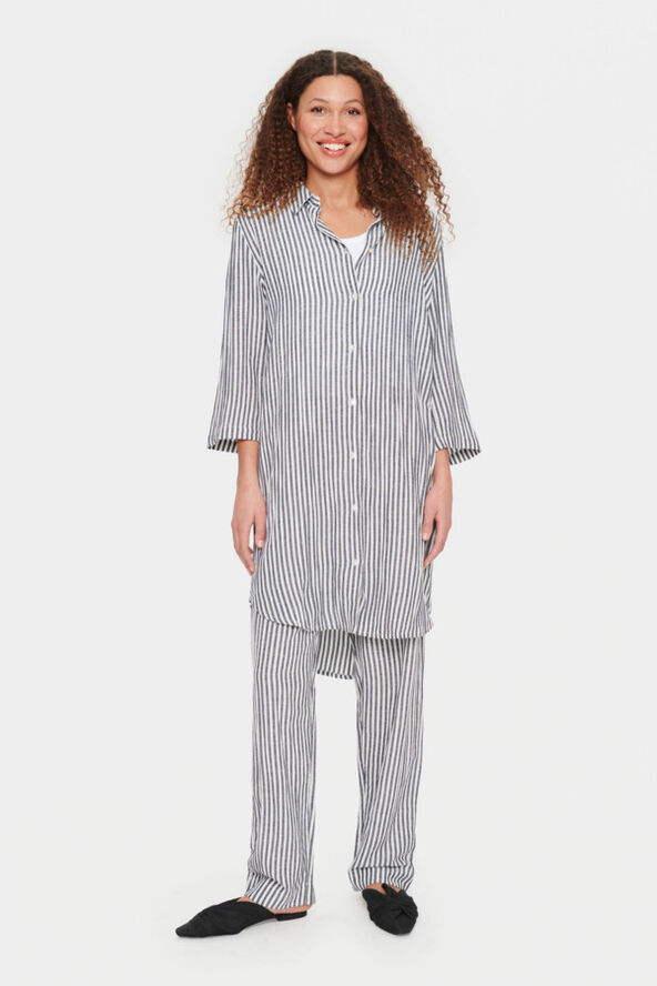 Saint Tropez UlinaSZ Shirt Night sky stripe