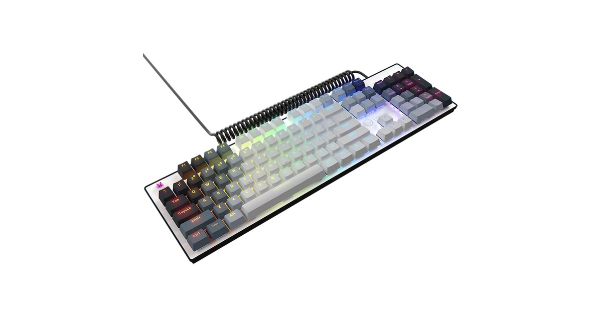 LORGARAzar 514, gaming toetsenbord  (Wit, US lay-out, LOGAR Dream, RGB)