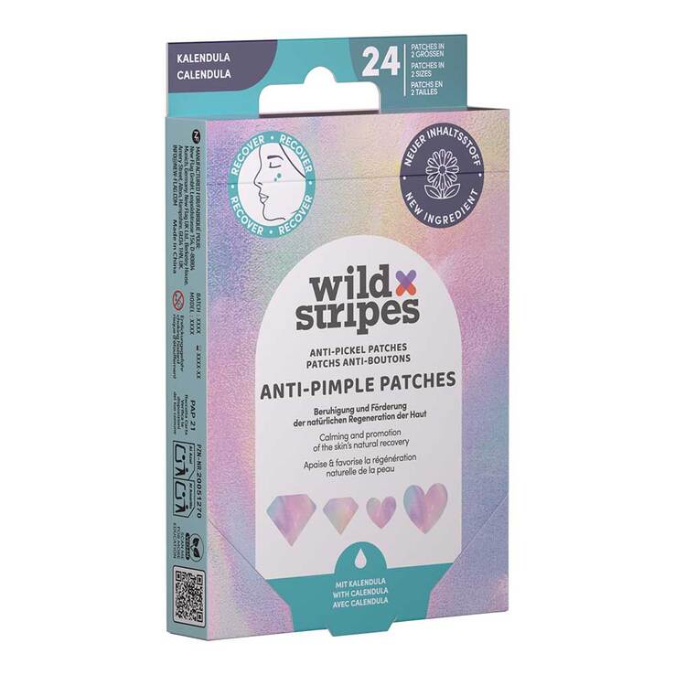 Wild Stripes Anti-Pimple Patches Diamond Recover, 24 St