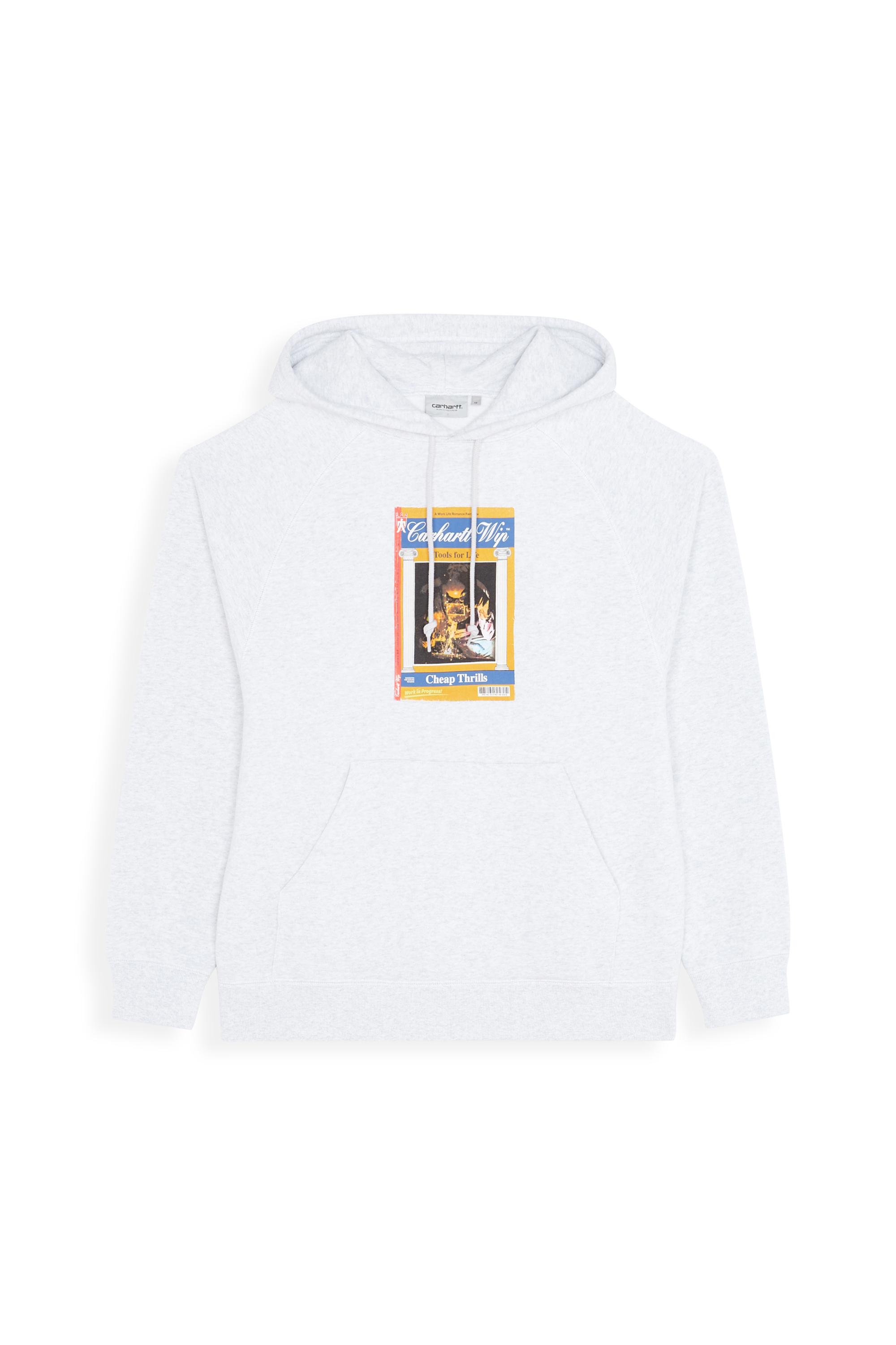 CARHARTT WIP Hoodie Hooded Cheap Thrills Sweat Gris