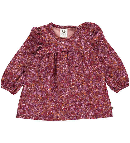 M?Slå Kjole - Petit Blossom - Fig/Boysenberry/Berry Red