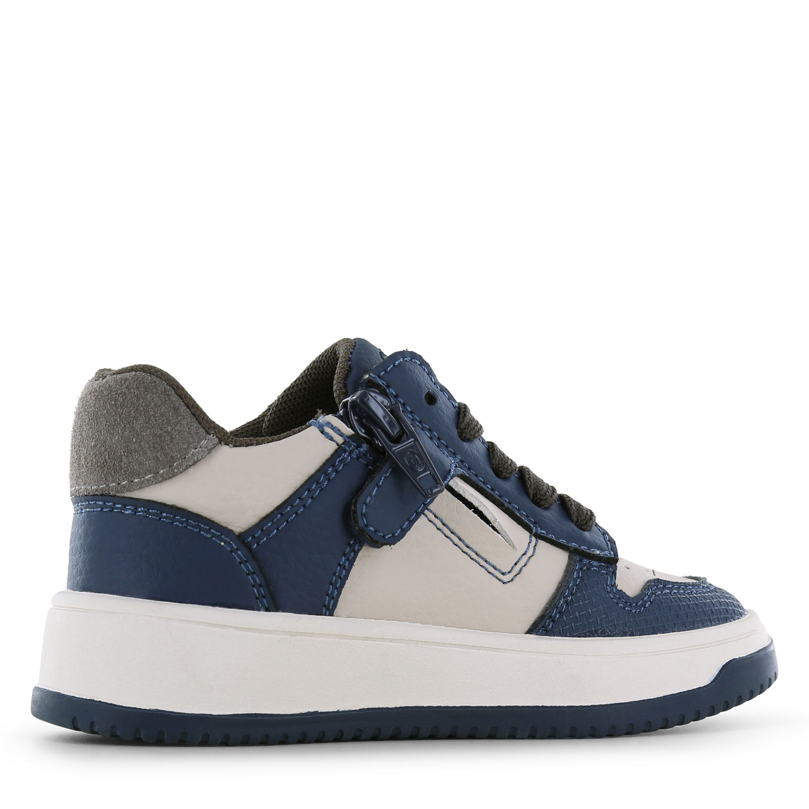 Shoesme blauw met bruine sneaker Microfiber leer, Suède | Sale