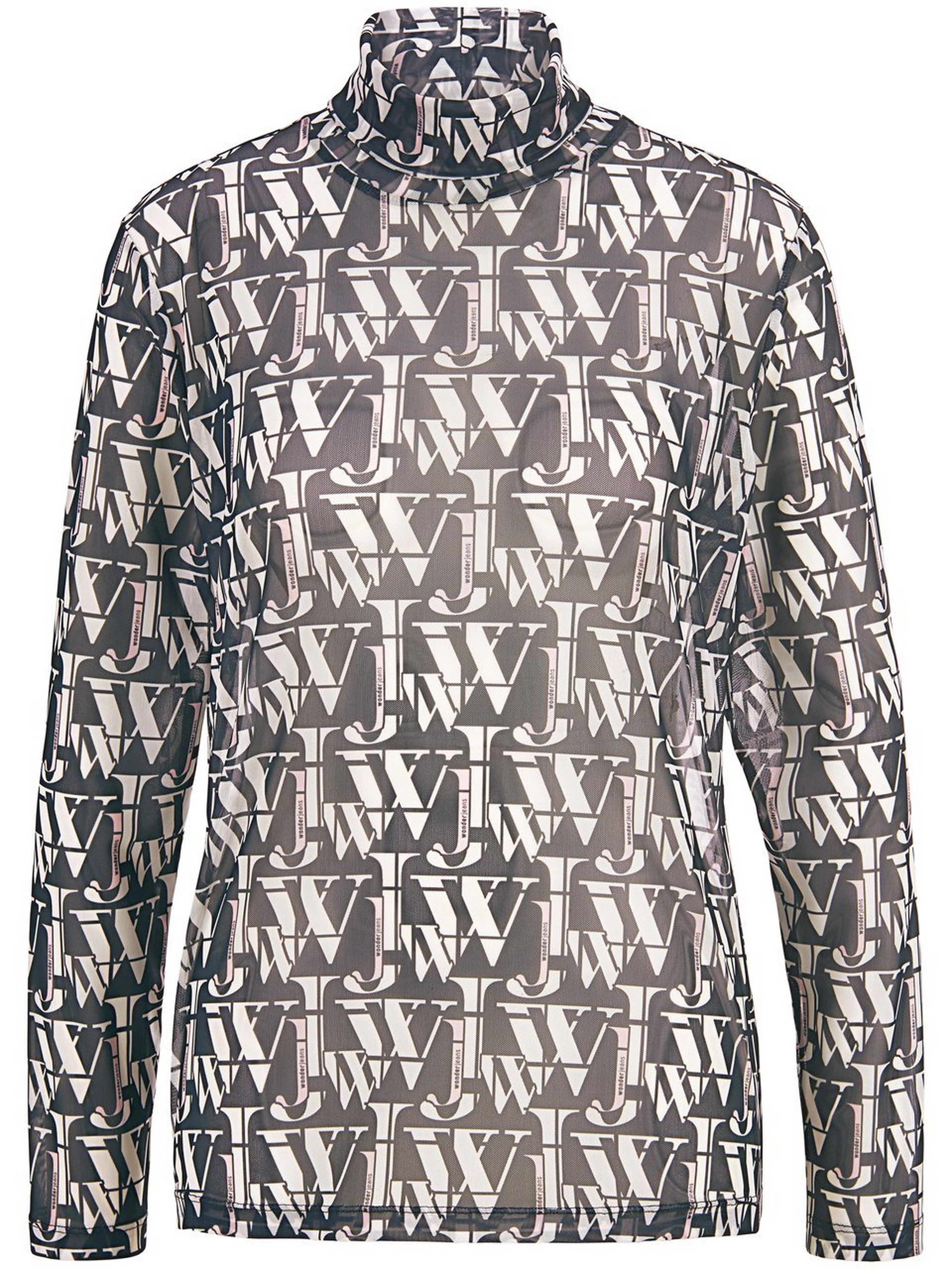 Shirt mit Stehkragen