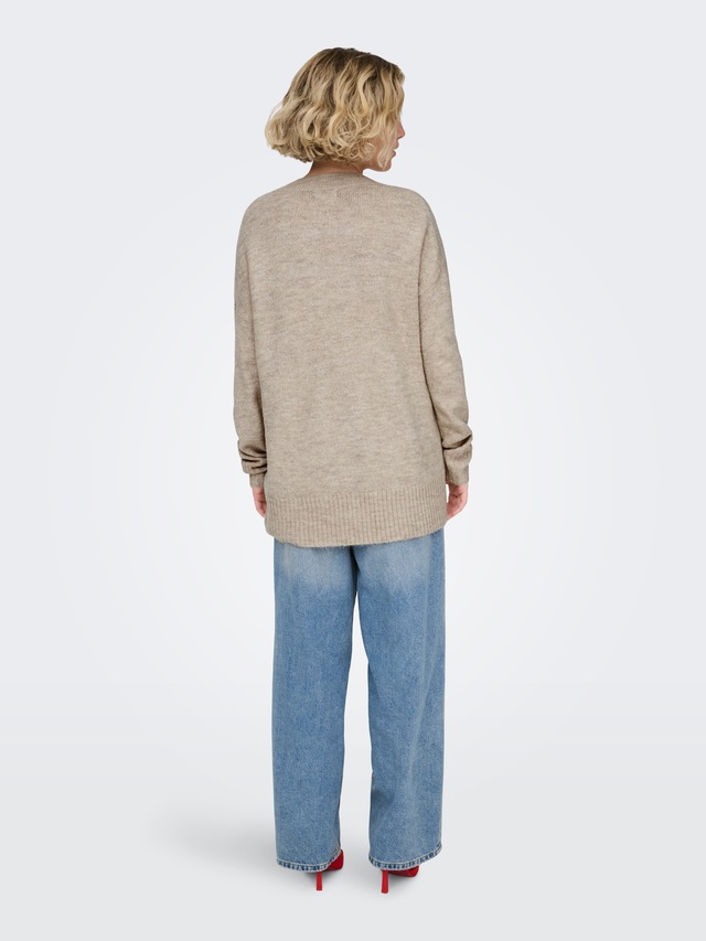 ONLY Rundhalspullover »ONLNANJING L/S PULLOVER KNT NOOS«