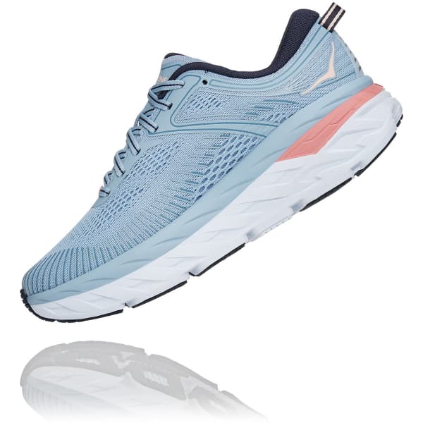Chaussure running HOKA ONE ONE BONDI 7 W BLUE FOG / OMBRE BLUE