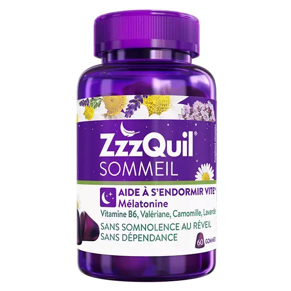 ZZZQUIL Sleep Frutas Silvestres 60 gomas