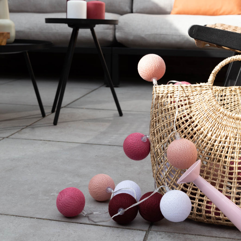 Cotton Ball Lights Outdoor starter kit lichtslinger - Baya