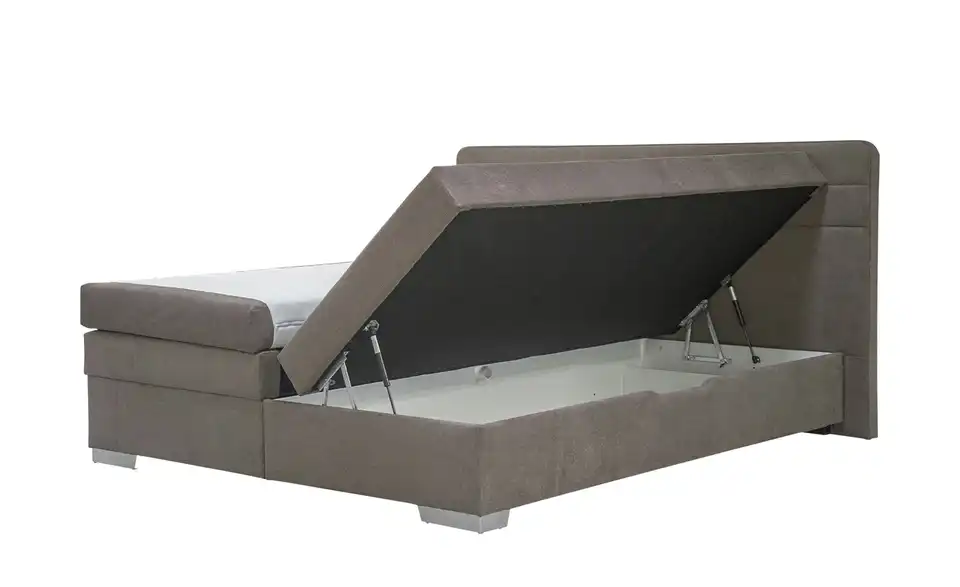 Boxspringbett Maria Taupe 180 cm