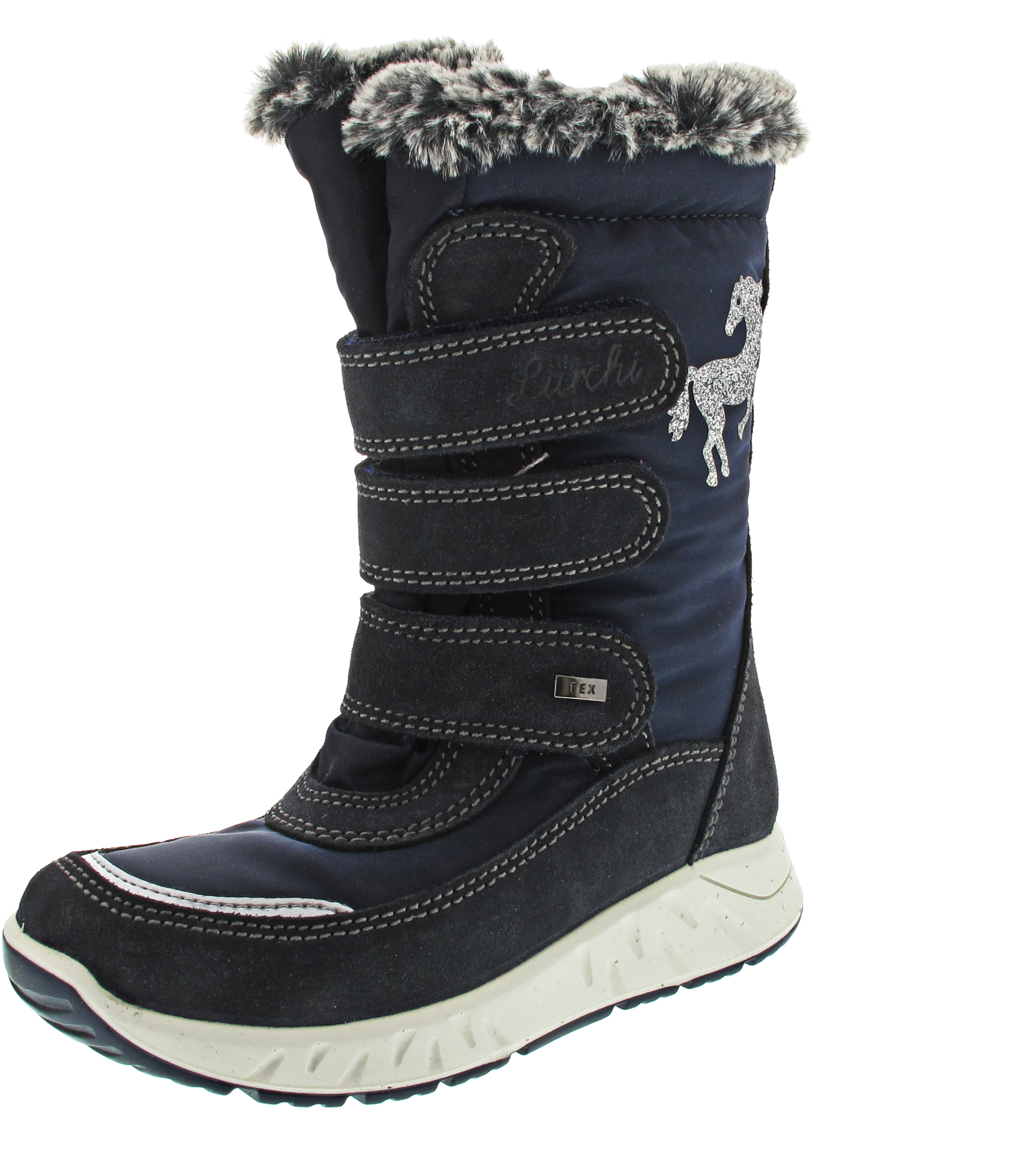 Lurchi Chopy-Tex Klettstiefel Tex blau