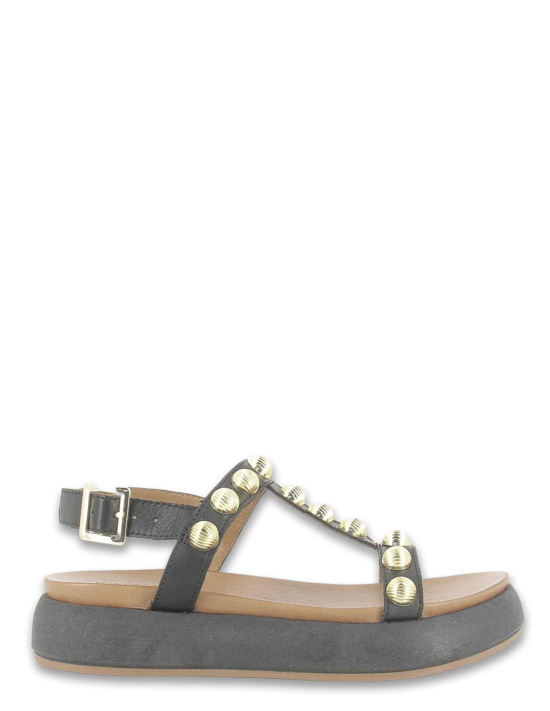 inuovo Sandales Compensées 972012-blk-c08