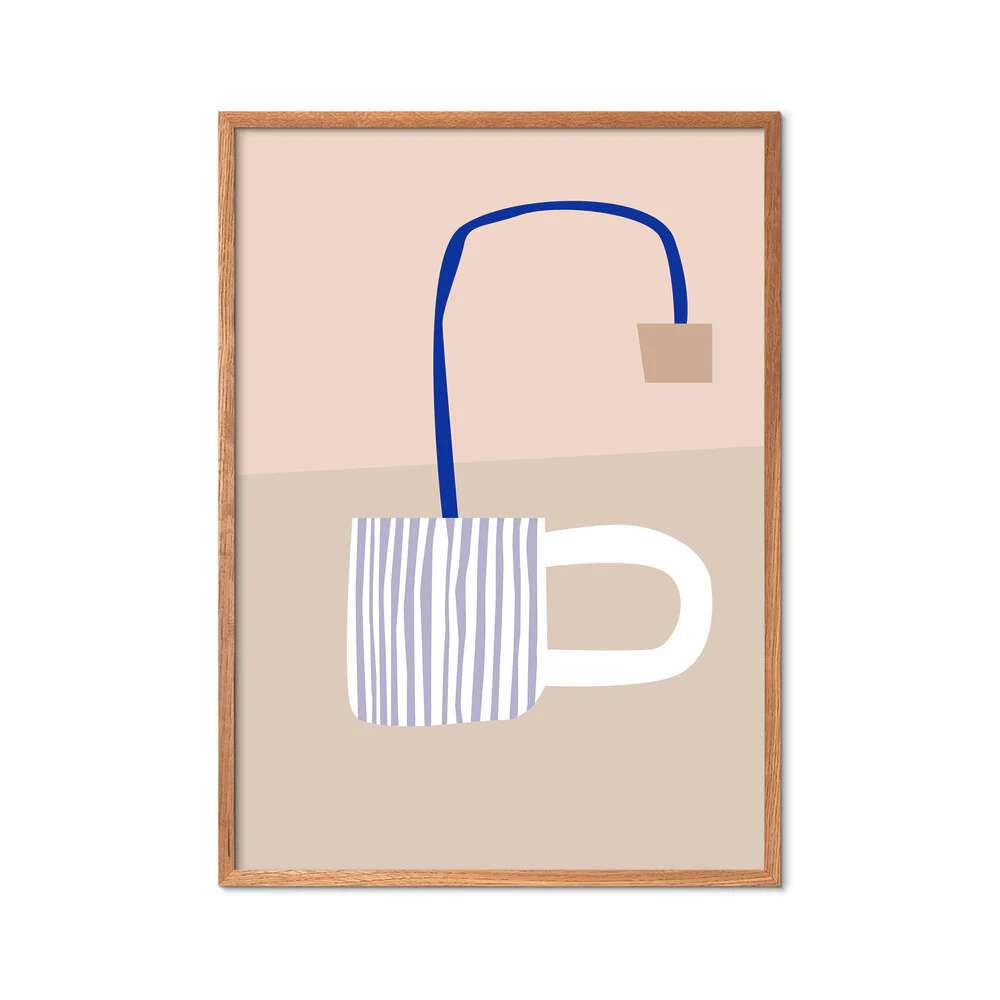 Poster & Frame  Playful plakat, rosa - 30x40 cm