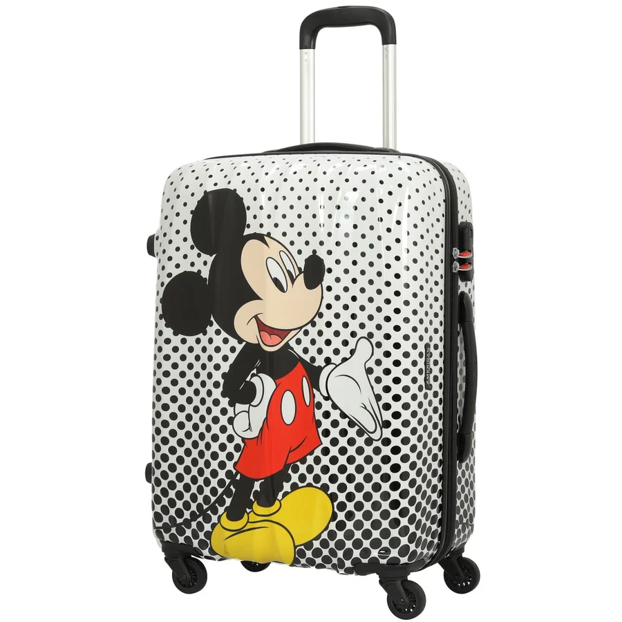 American Tourister  Alfatwist 2.0 - 4-Rollen-Trolley M 6524 Mickey Mouse Polka Dot