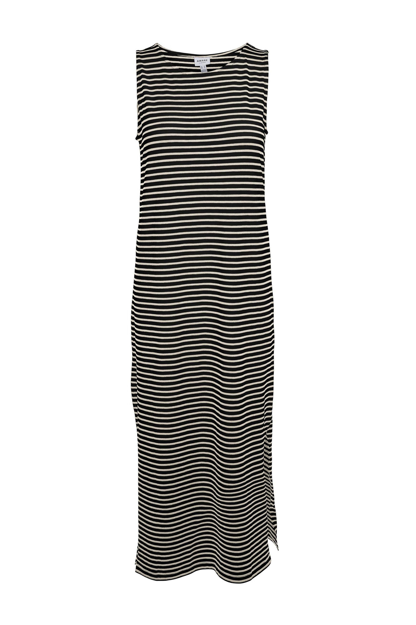 Vestido midi em Tencel - Preto