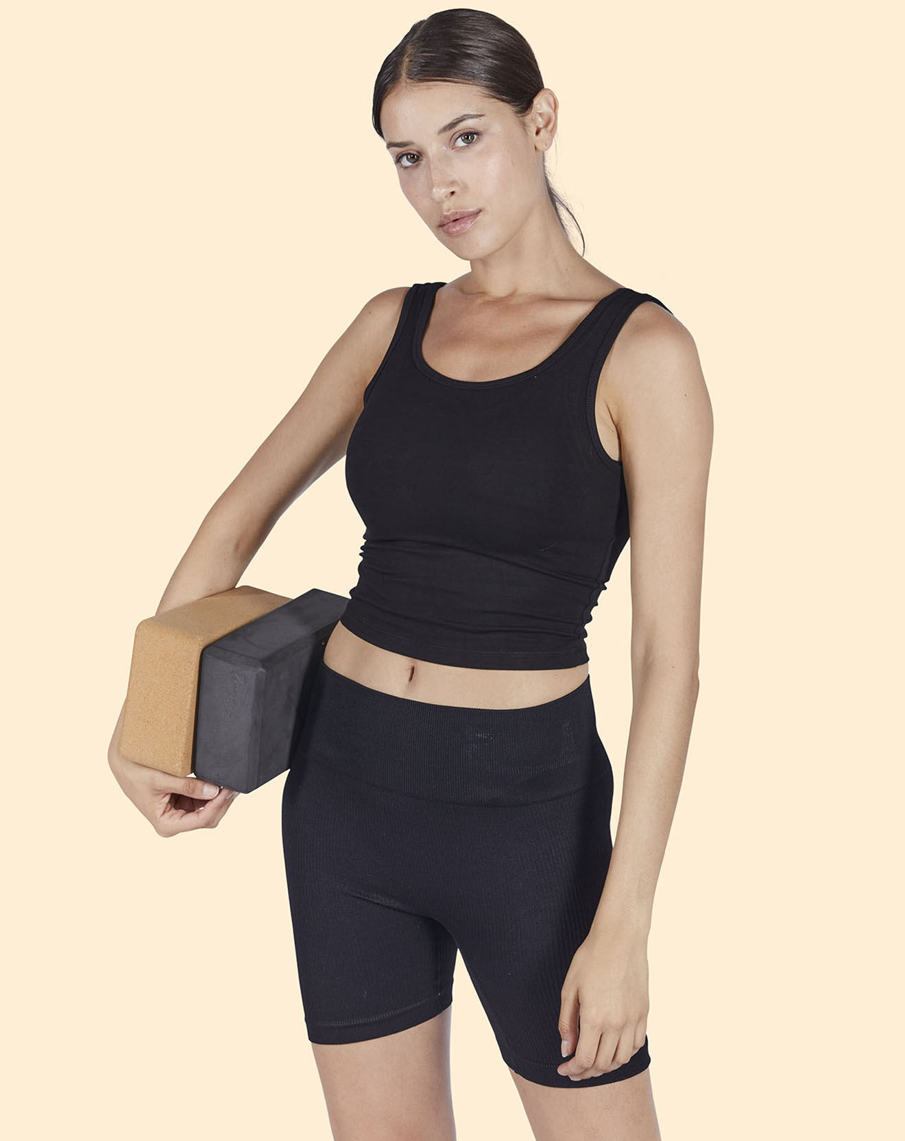 Onamaste Débardeur de sport noir