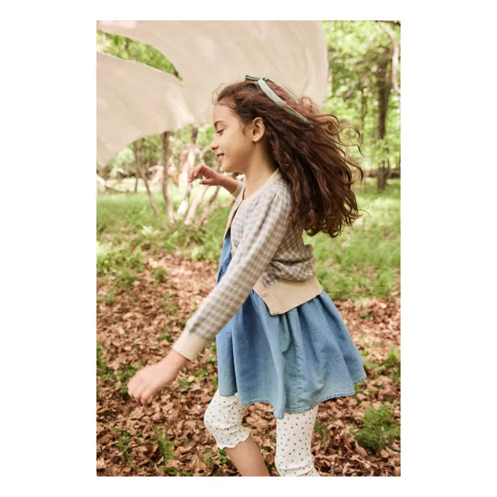 Soor Ploom Legging Fleuri Capri | Blanc