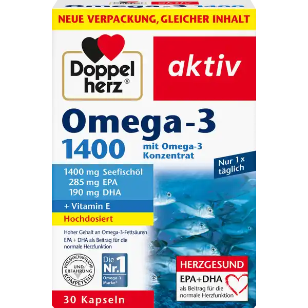 aktiv Omega-3 1400 Kapseln