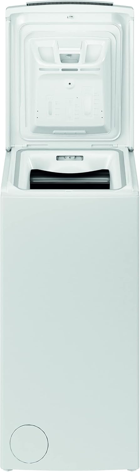 Bauknecht WAT Smart Eco 12C Toplader-Waschmaschine/6 kg/1200 UpM/Kurz30'/FreshFinish/Intensivspülen/Mehrfachwasserschutz+/Energy Saver/Wolleprogramm/Startzeitvorwahl/Universal