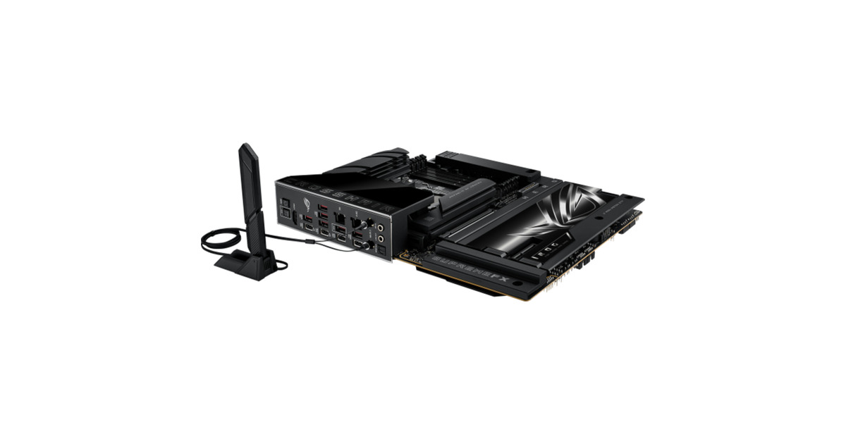 ASUSROG CROSSHAIR X870E HERO BTF socket AM5 moederbord  (5Gb-LAN, 2.5Gb-LAN, Wi-Fi 7, BT, Sound, ATX)