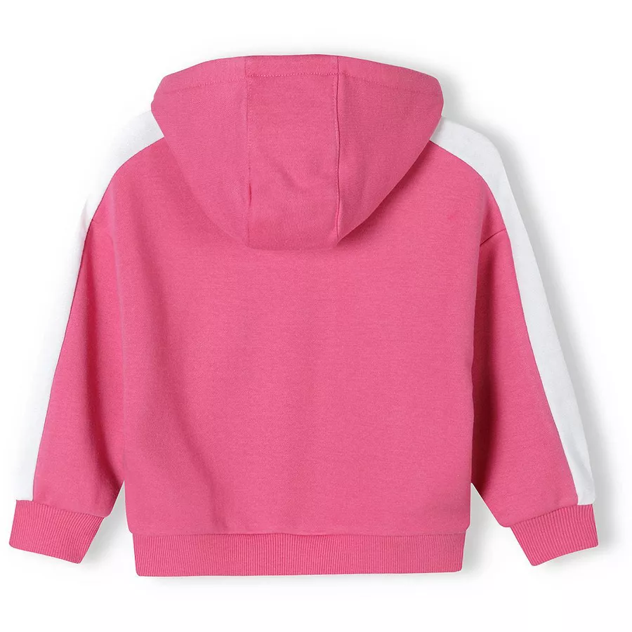 MINOTI Hoodie mit Zipper Rosa