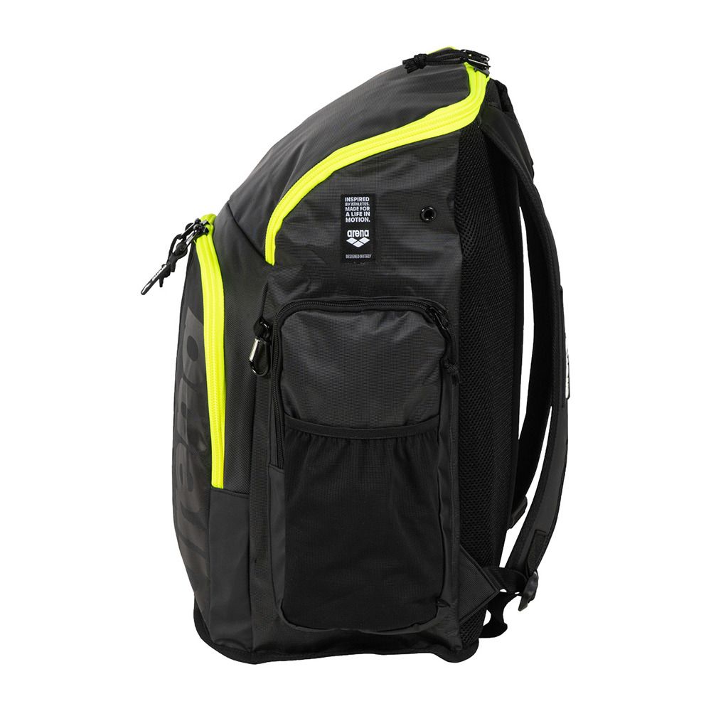 Arena SPIKY III 45L - Sac À dos dark smoke/neon yellow