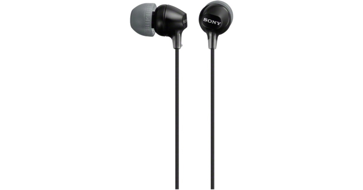 SonyMDR-EX15APB in-ear oortjes  (Zwart)